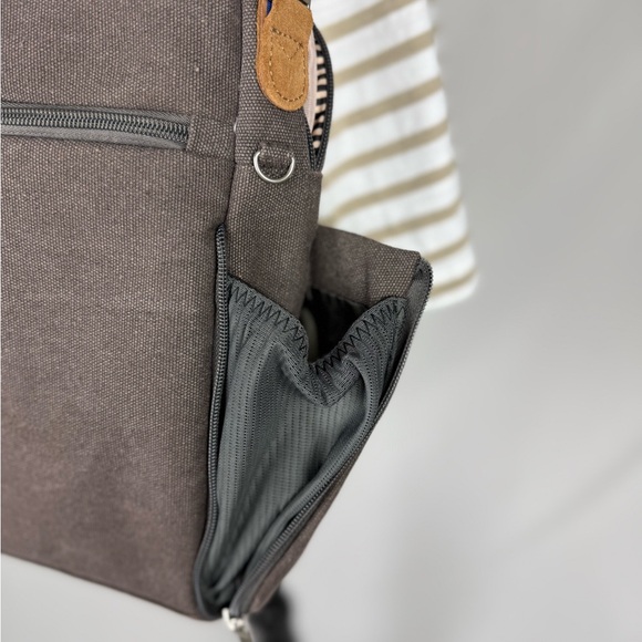 Travelon Heritage Anti-Theft Tour Bag Crossbody, Gray,RFID Travel Purse - Picture 14 of 16